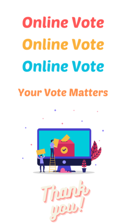 2023 Election Online Vote Creative