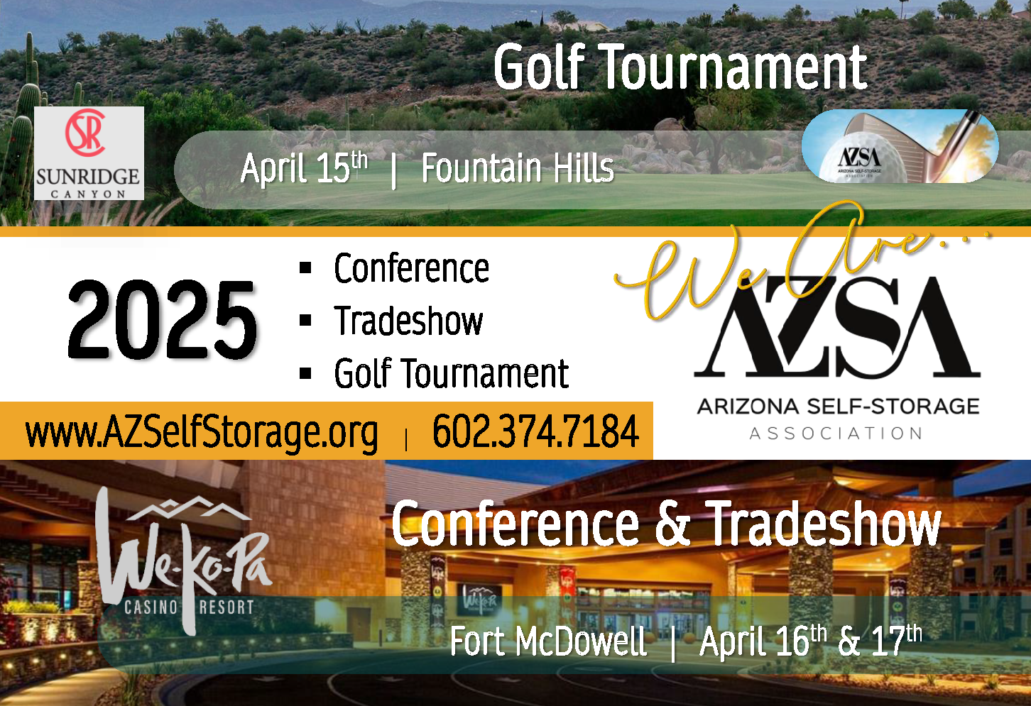 2025 AZSA Conference & Golf Tournament