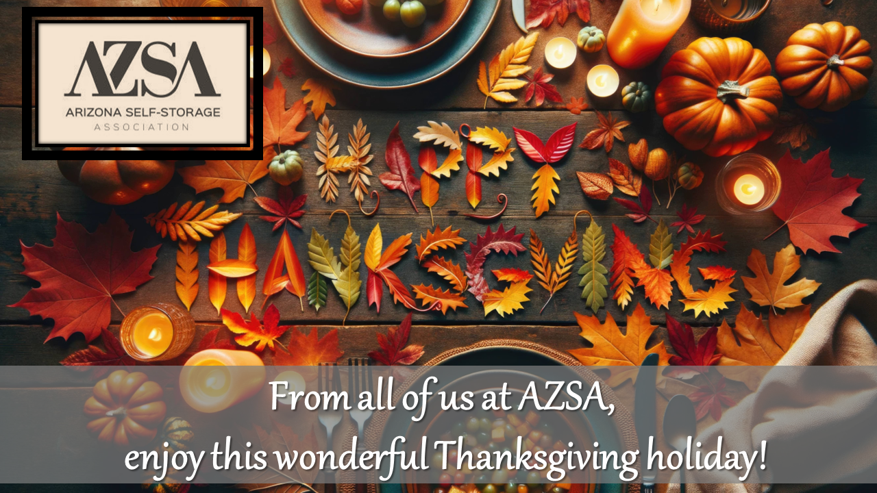 Happy Thanksgiving from AZSA